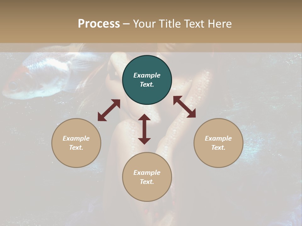 Beautiful Mermaid PowerPoint Template
