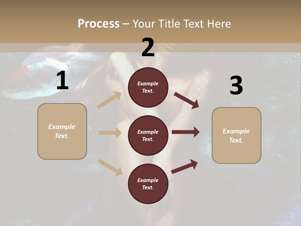 Beautiful Mermaid PowerPoint Template