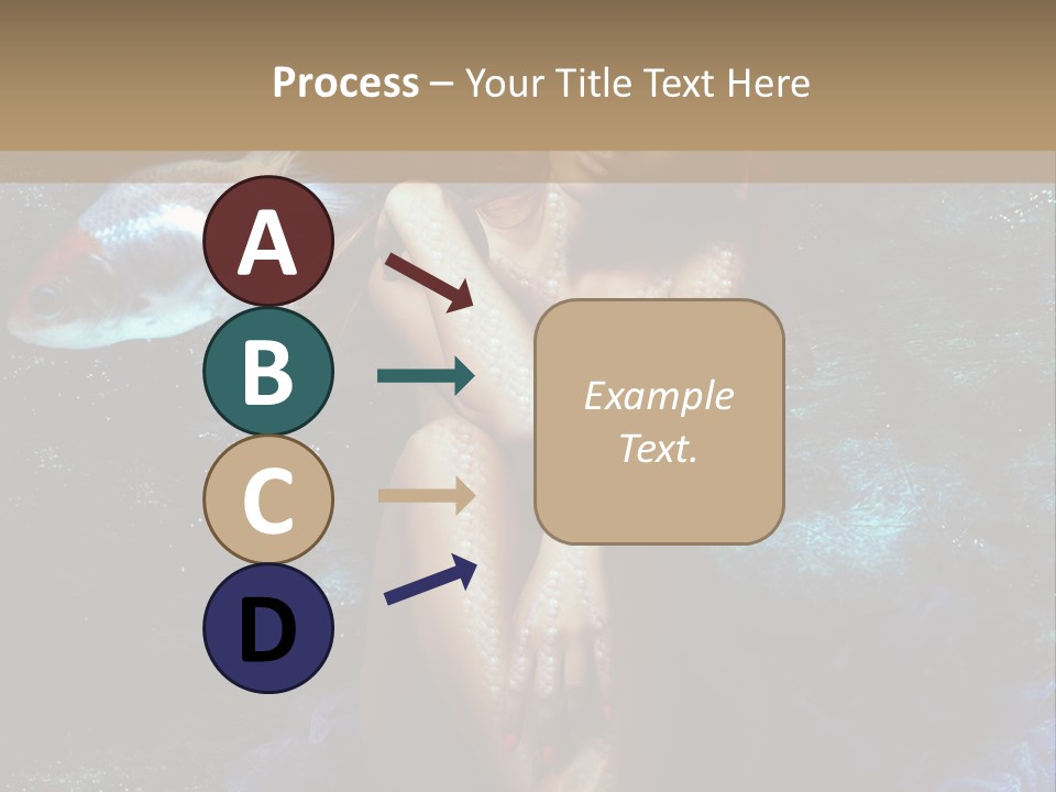 Beautiful Mermaid PowerPoint Template