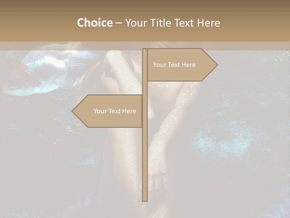 Beautiful Mermaid PowerPoint Template