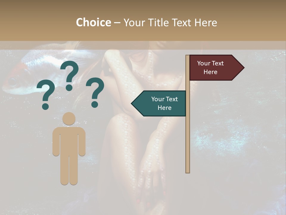 Beautiful Mermaid PowerPoint Template