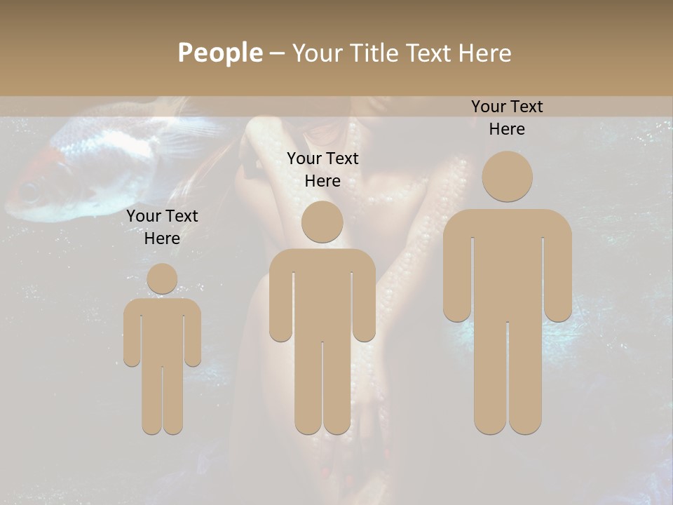Beautiful Mermaid PowerPoint Template