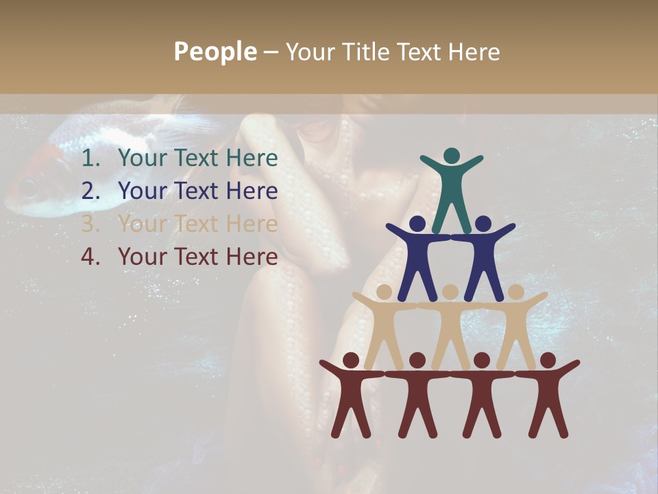 Beautiful Mermaid PowerPoint Template