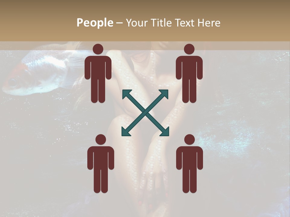 Beautiful Mermaid PowerPoint Template