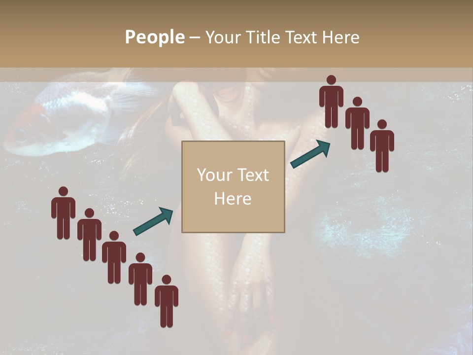 Beautiful Mermaid PowerPoint Template