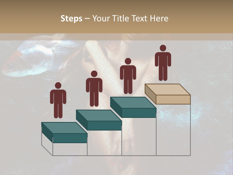 Beautiful Mermaid PowerPoint Template