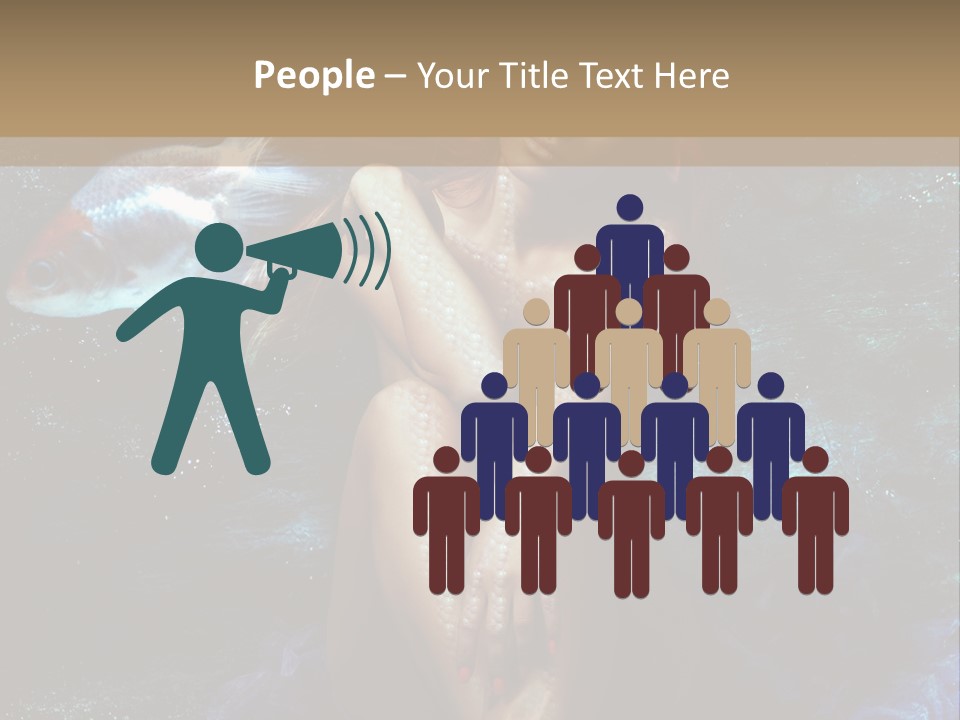 Beautiful Mermaid PowerPoint Template