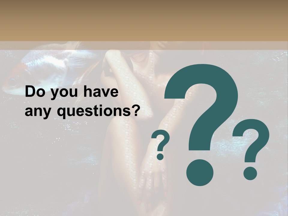 Beautiful Mermaid PowerPoint Template