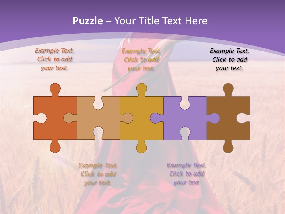 Dramatic Black And White PowerPoint Template