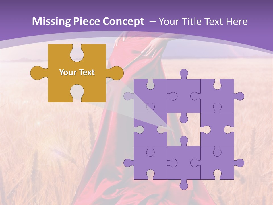 Dramatic Black And White PowerPoint Template