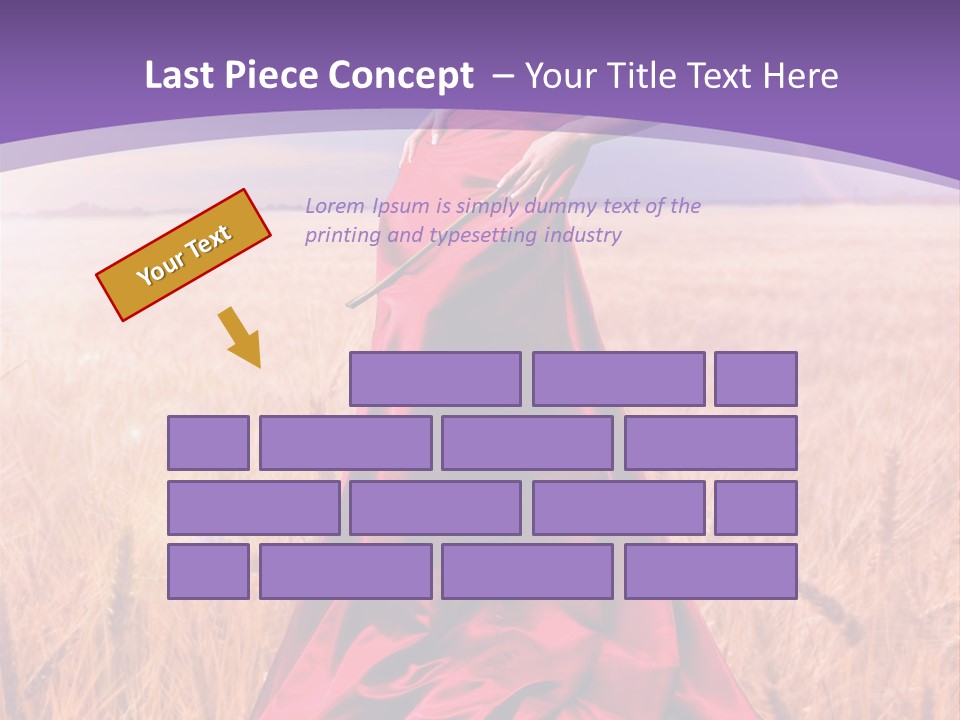 Dramatic Black And White PowerPoint Template