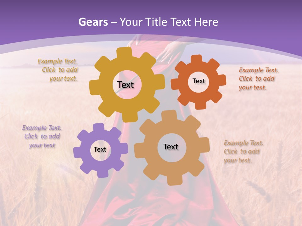 Dramatic Black And White PowerPoint Template