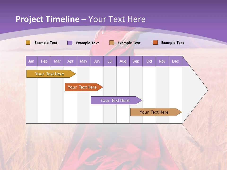 Dramatic Black And White PowerPoint Template
