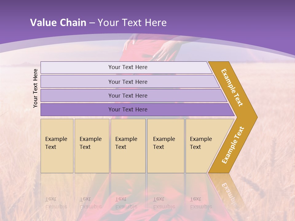 Dramatic Black And White PowerPoint Template
