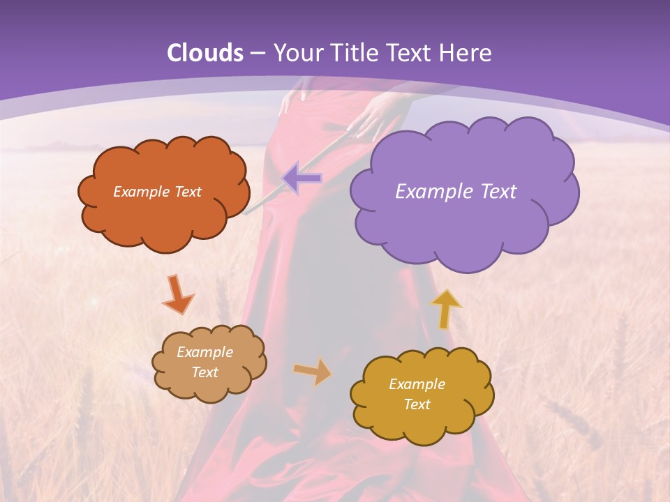 Dramatic Black And White PowerPoint Template