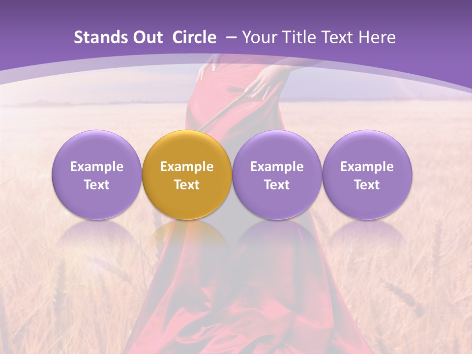 Dramatic Black And White PowerPoint Template