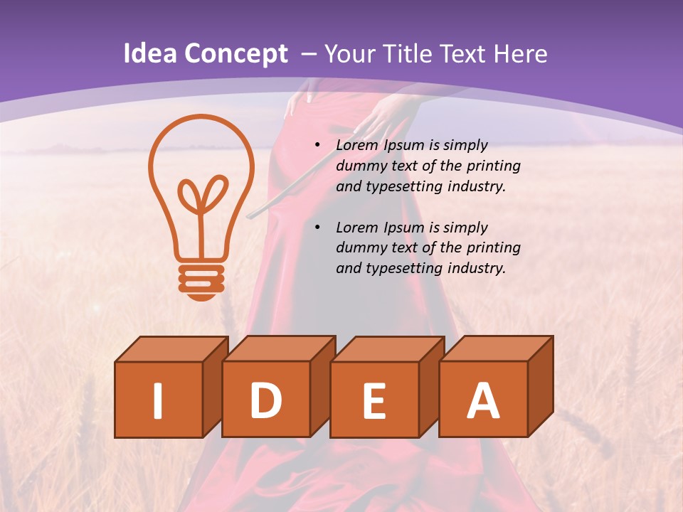 Dramatic Black And White PowerPoint Template