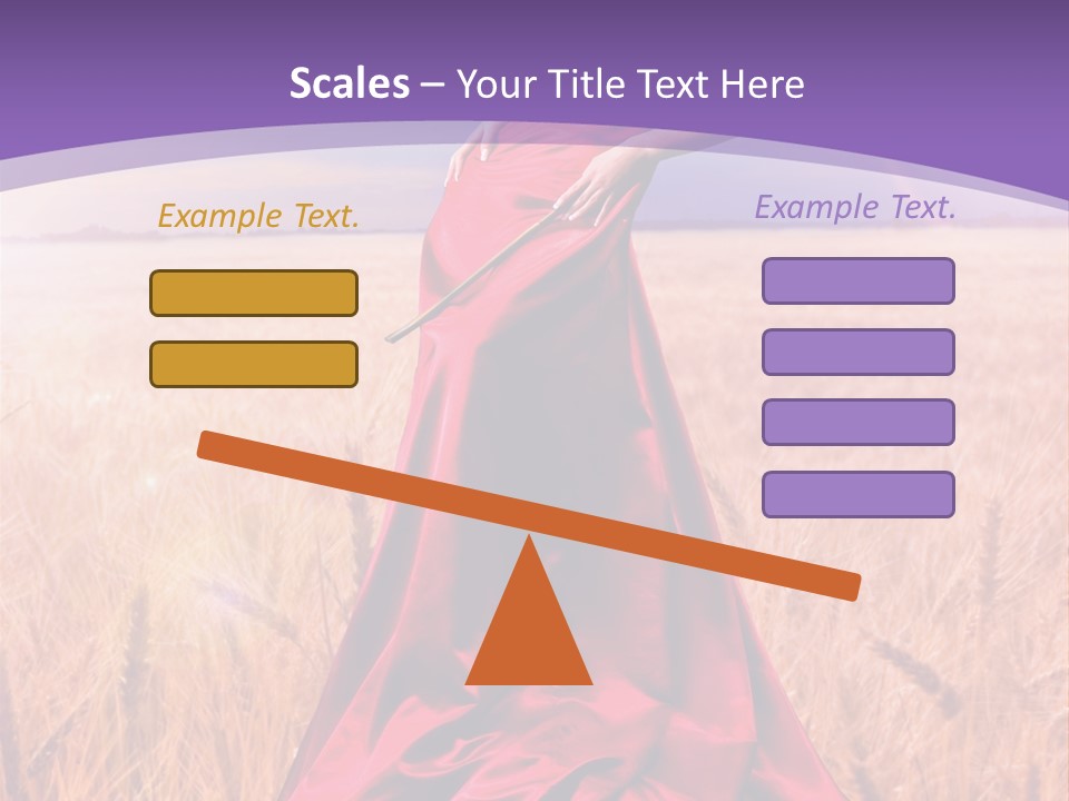 Dramatic Black And White PowerPoint Template
