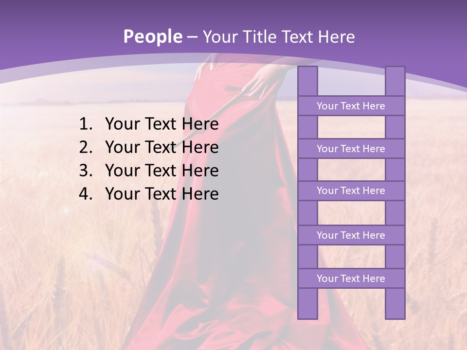 Dramatic Black And White PowerPoint Template