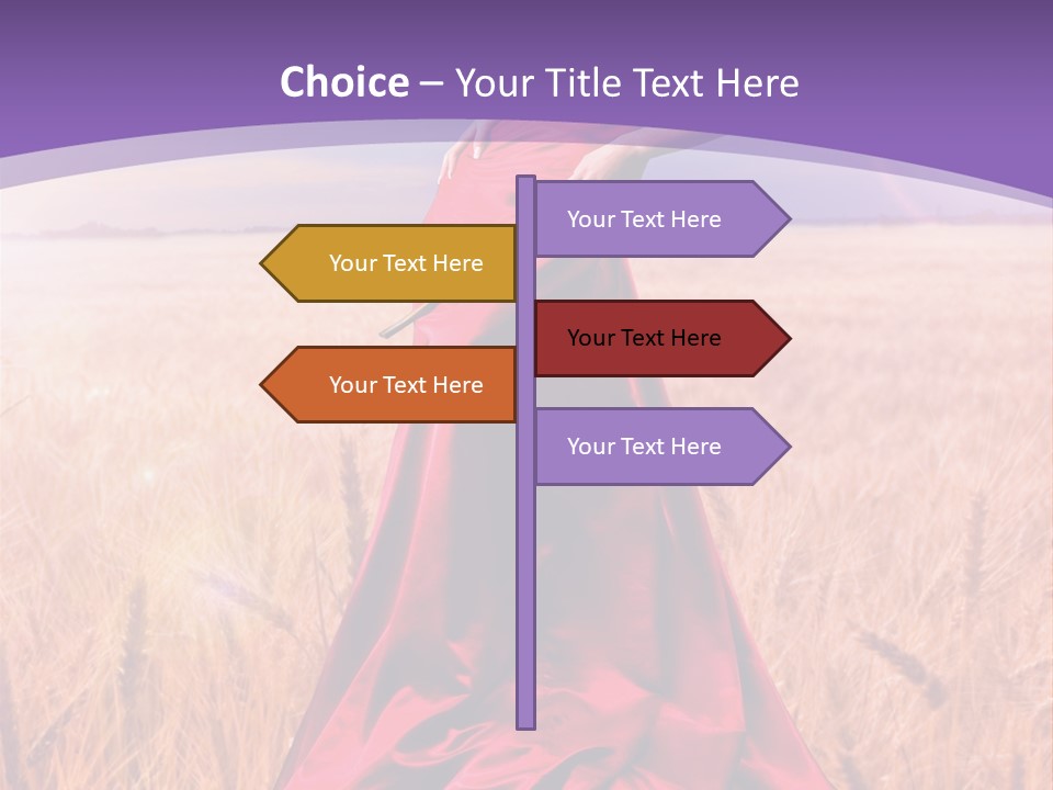 Dramatic Black And White PowerPoint Template