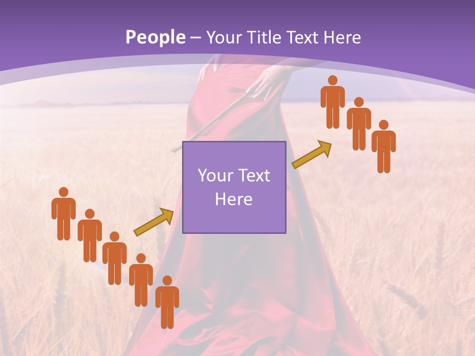 Dramatic Black And White PowerPoint Template