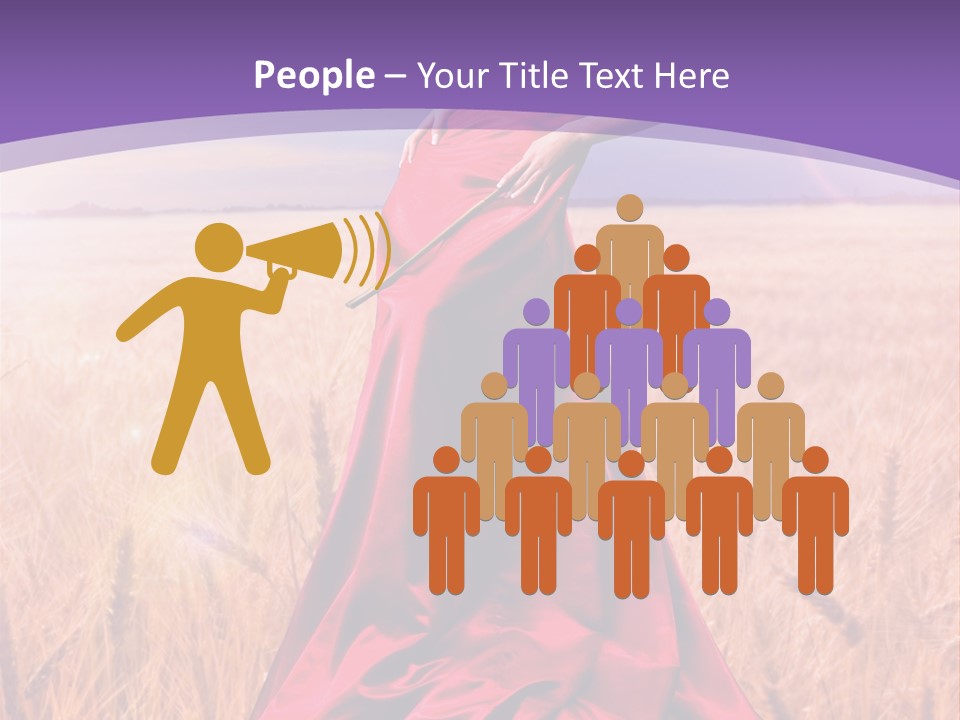 Dramatic Black And White PowerPoint Template