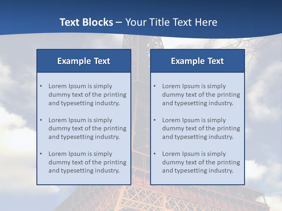Eiffel Tower PowerPoint Template