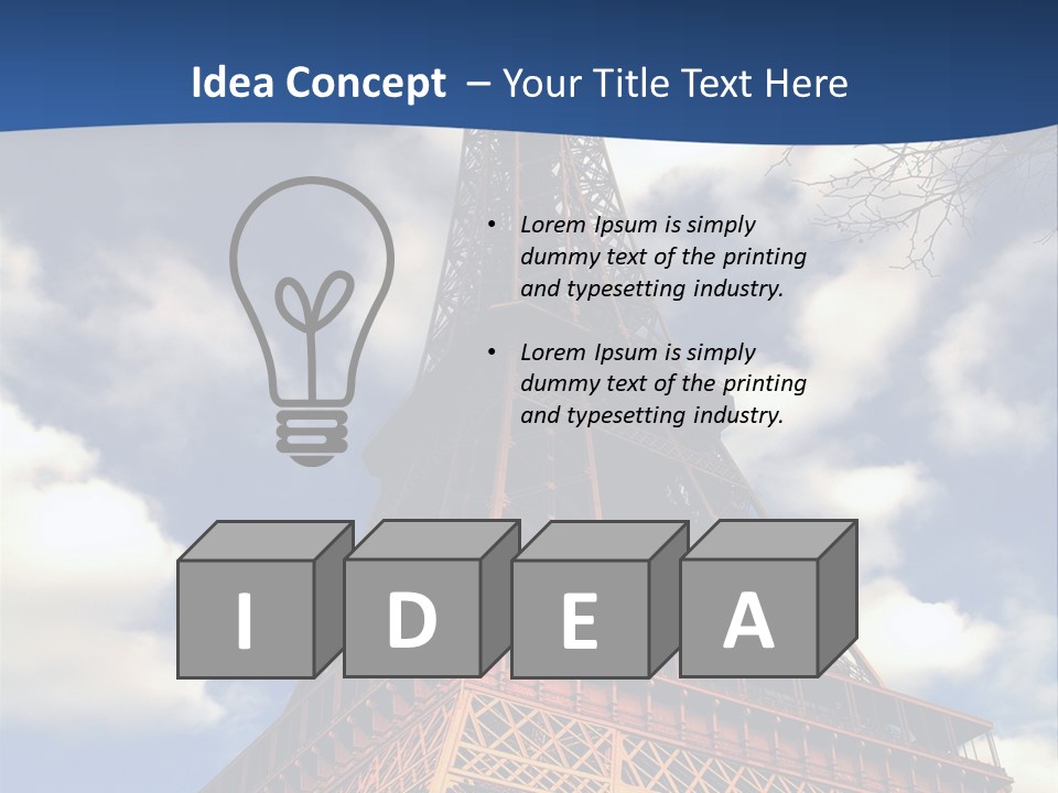 Eiffel Tower PowerPoint Template
