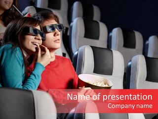 Pop Corn Cinema PowerPoint Template