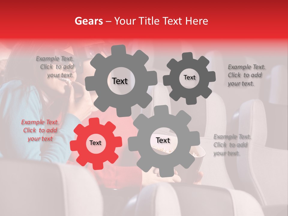 Pop Corn Cinema PowerPoint Template