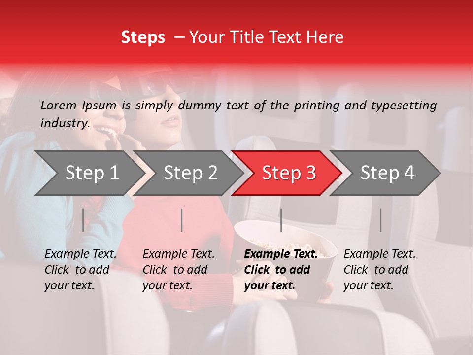 Pop Corn Cinema PowerPoint Template