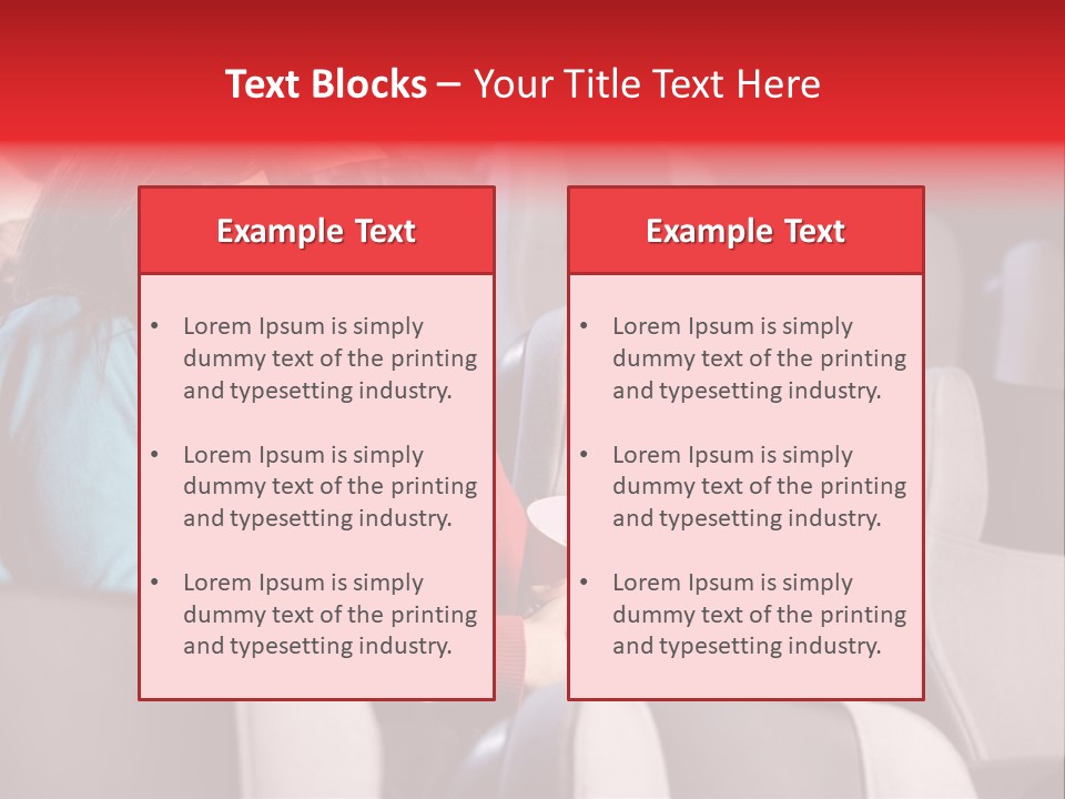 Pop Corn Cinema PowerPoint Template
