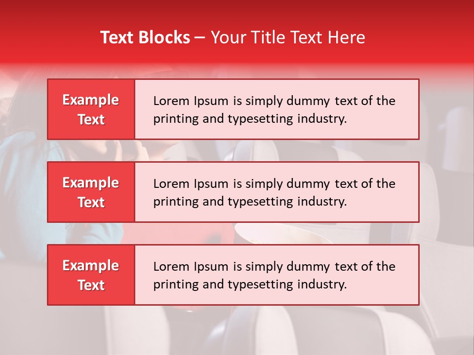 Pop Corn Cinema PowerPoint Template