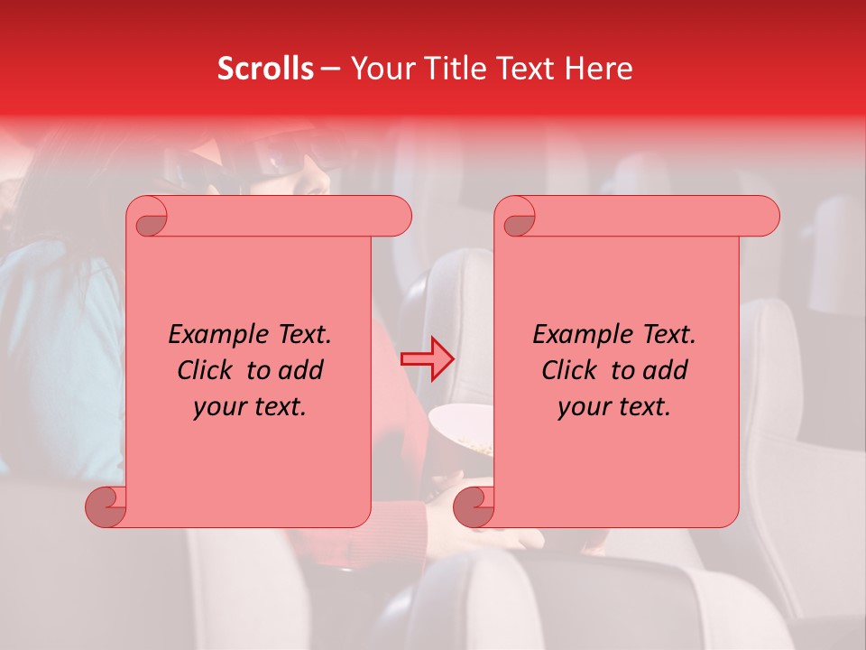Pop Corn Cinema PowerPoint Template