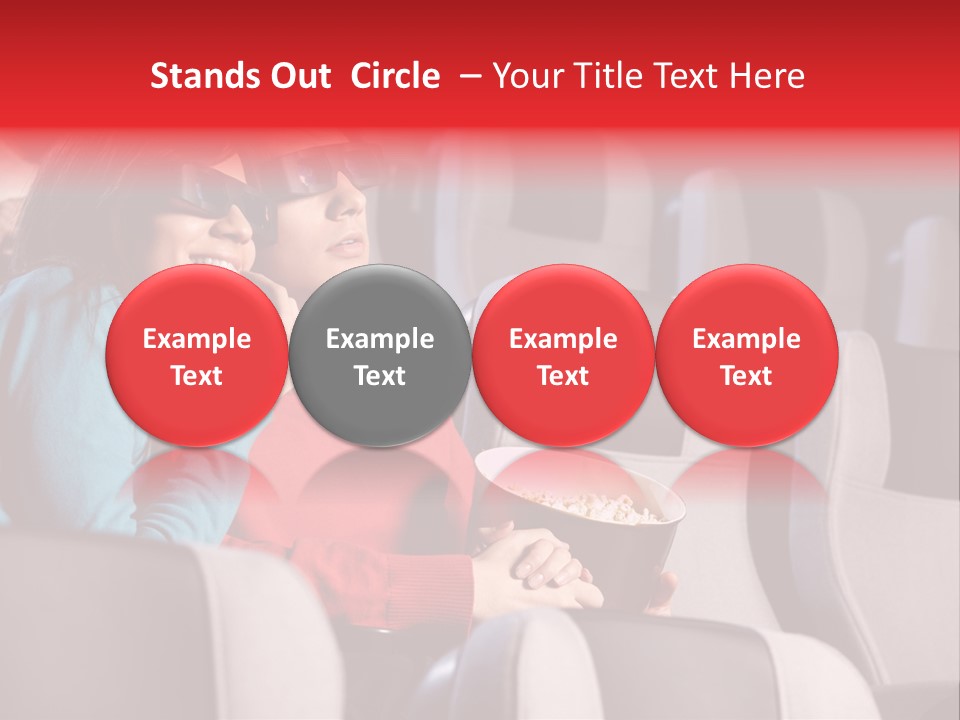 Pop Corn Cinema PowerPoint Template