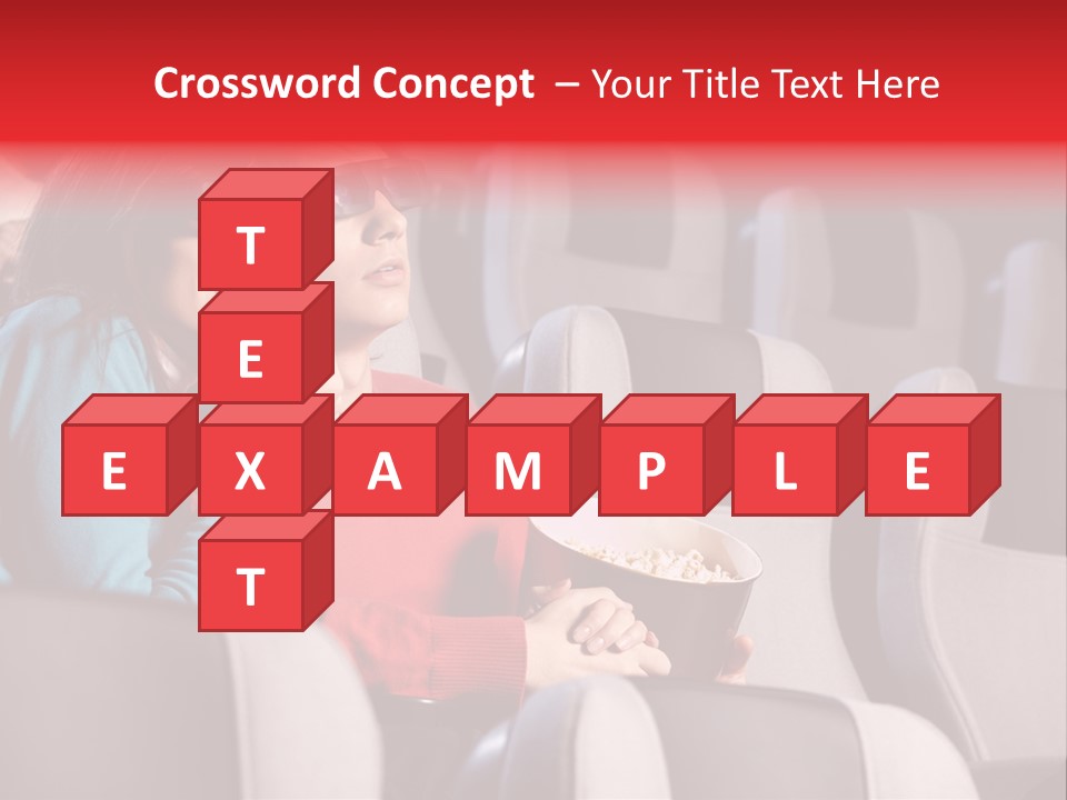 Pop Corn Cinema PowerPoint Template