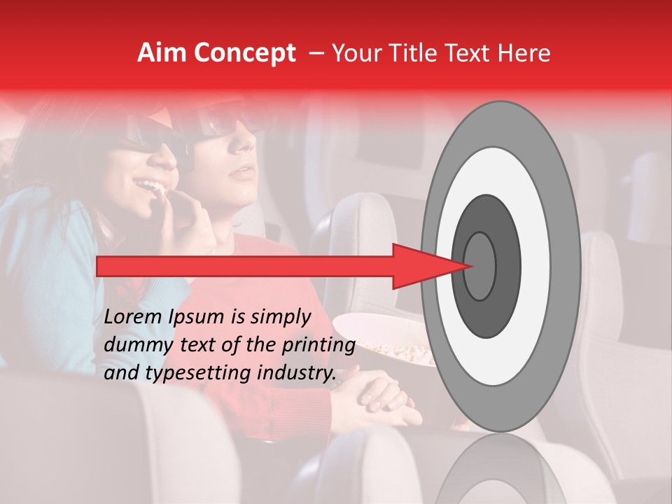 Pop Corn Cinema PowerPoint Template