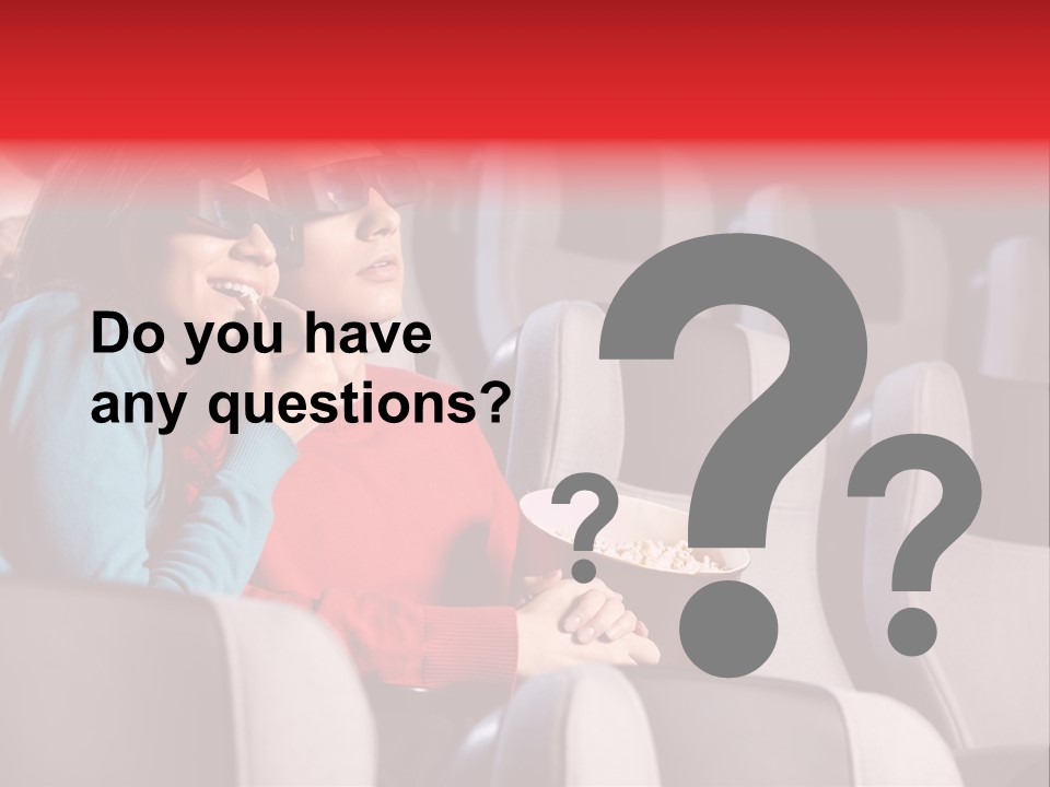 Pop Corn Cinema PowerPoint Template