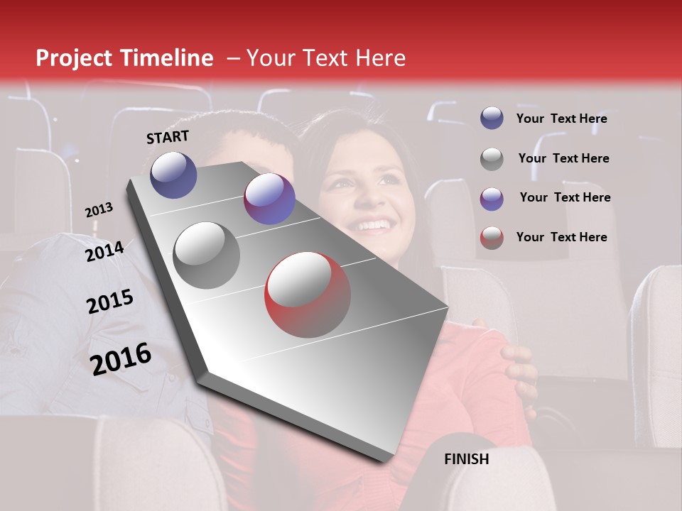 Amoureux Cinema PowerPoint Template