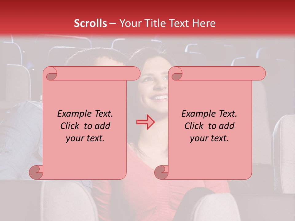 Amoureux Cinema PowerPoint Template