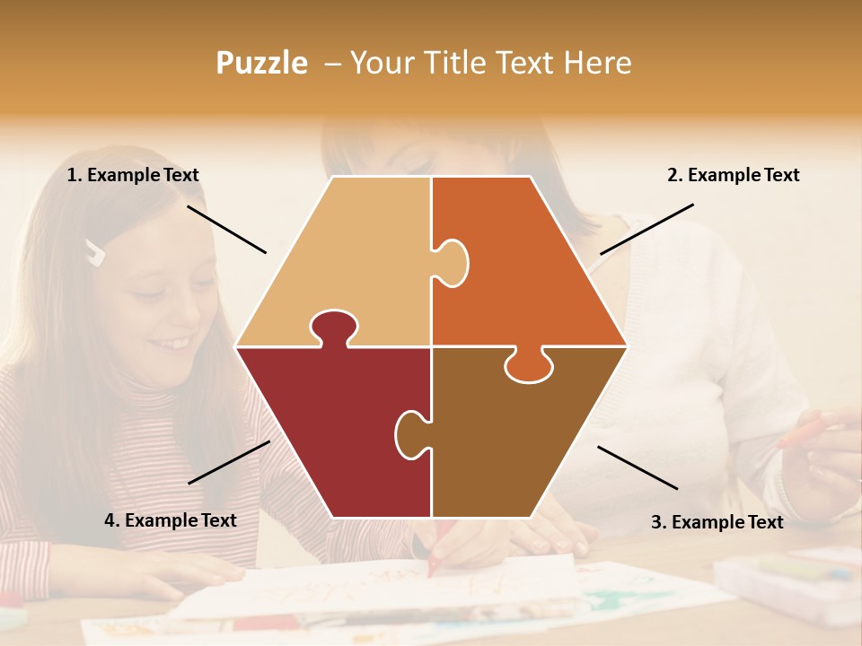 Isolated White Leisure PowerPoint Template