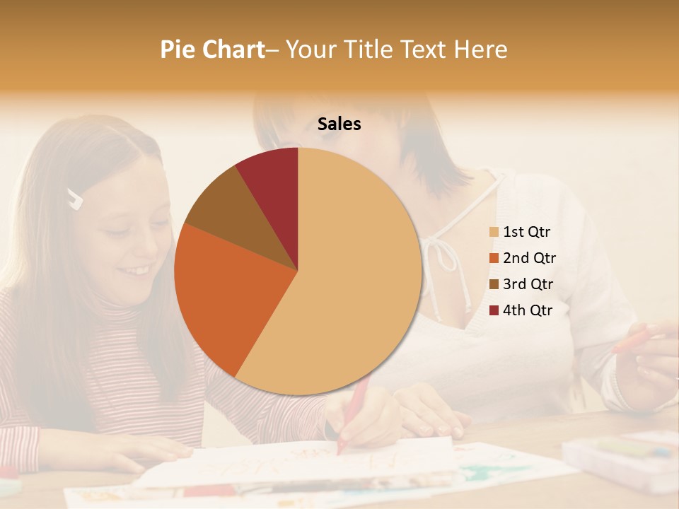 Isolated White Leisure PowerPoint Template