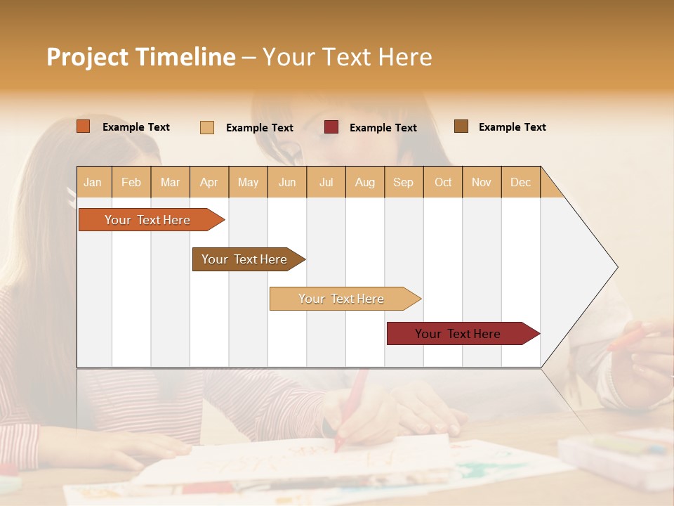 Isolated White Leisure PowerPoint Template