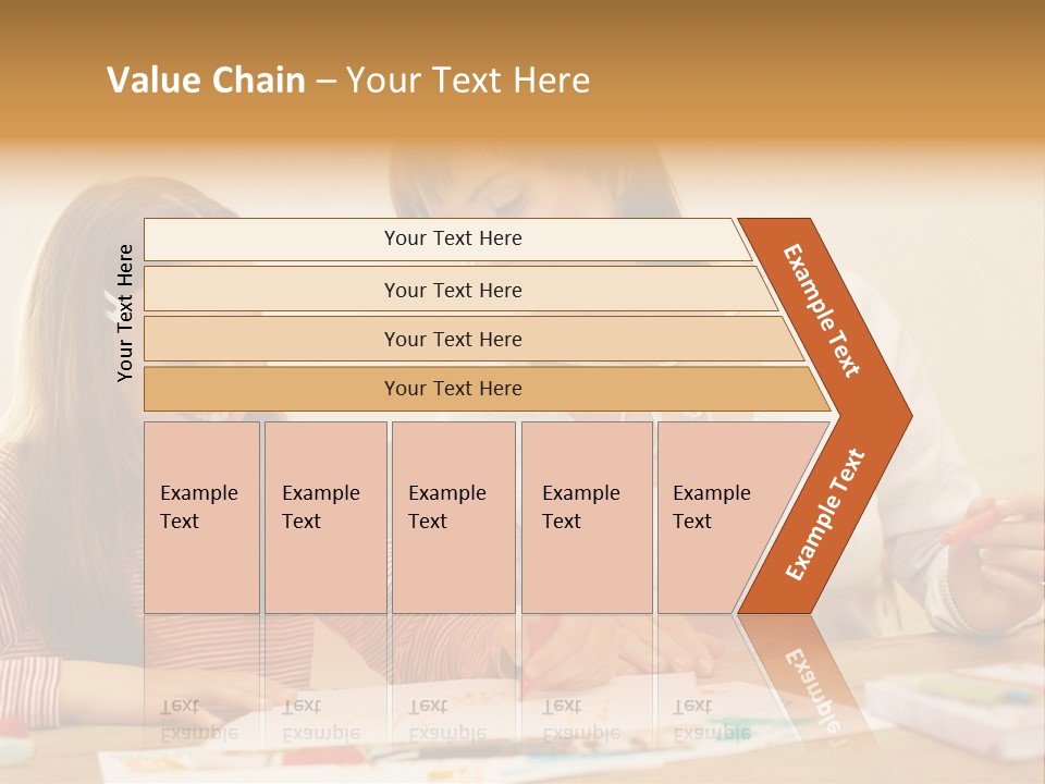 Isolated White Leisure PowerPoint Template