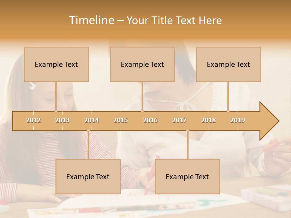 Isolated White Leisure PowerPoint Template