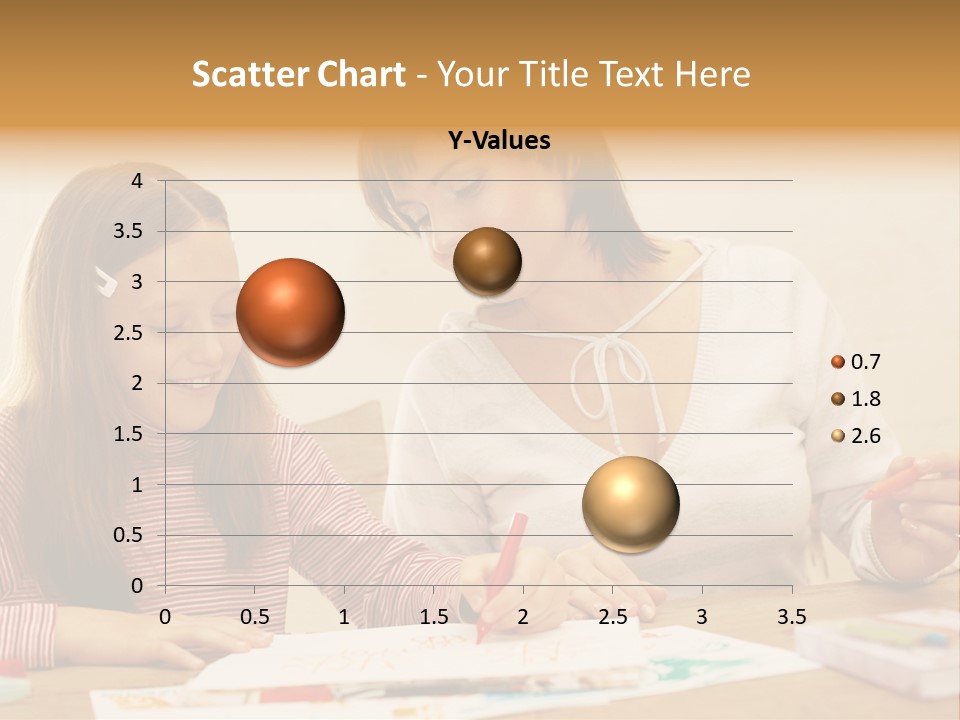 Isolated White Leisure PowerPoint Template