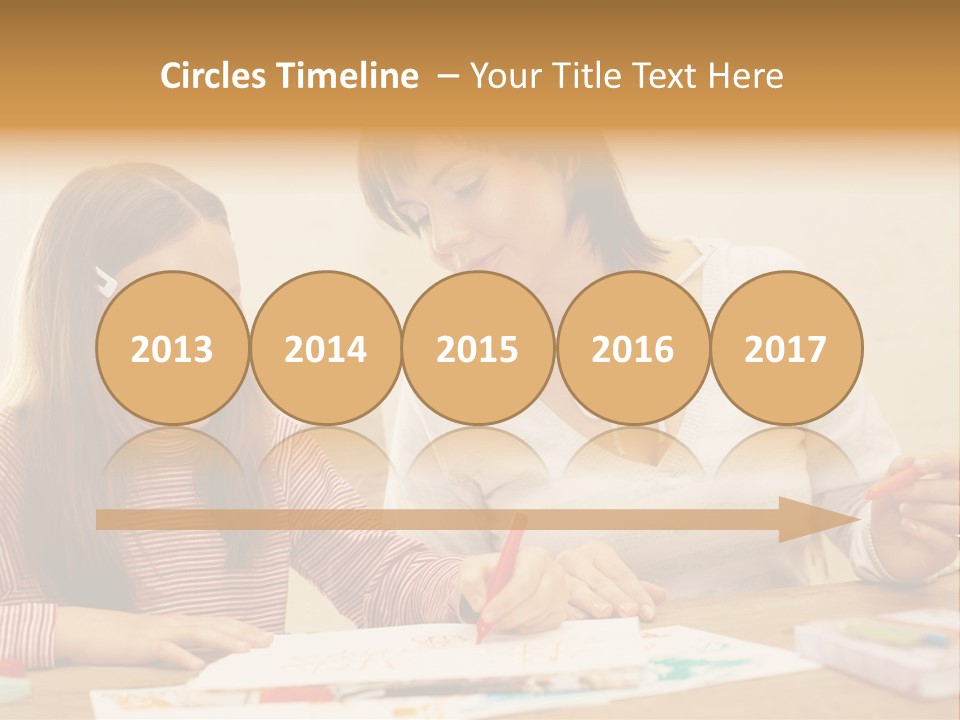 Isolated White Leisure PowerPoint Template