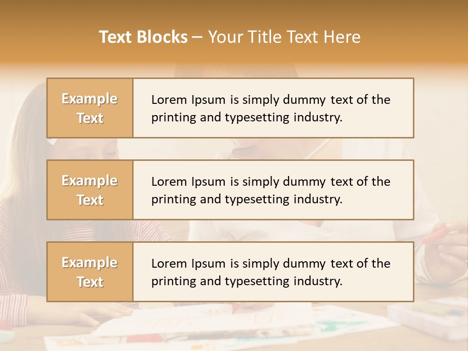 Isolated White Leisure PowerPoint Template