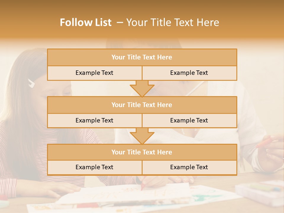 Isolated White Leisure PowerPoint Template
