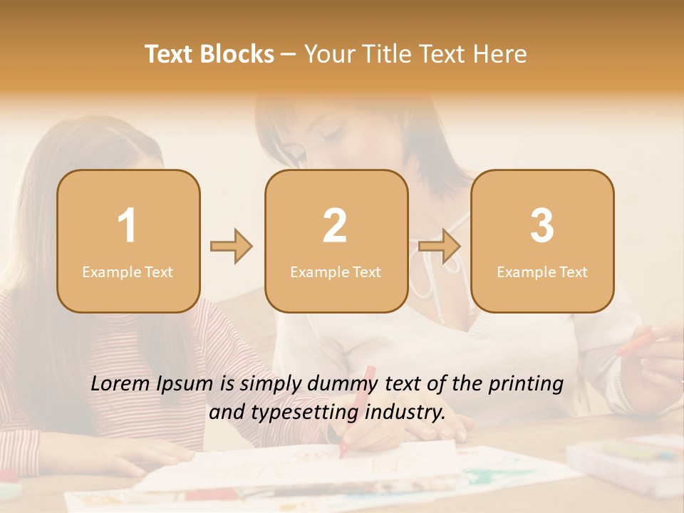 Isolated White Leisure PowerPoint Template